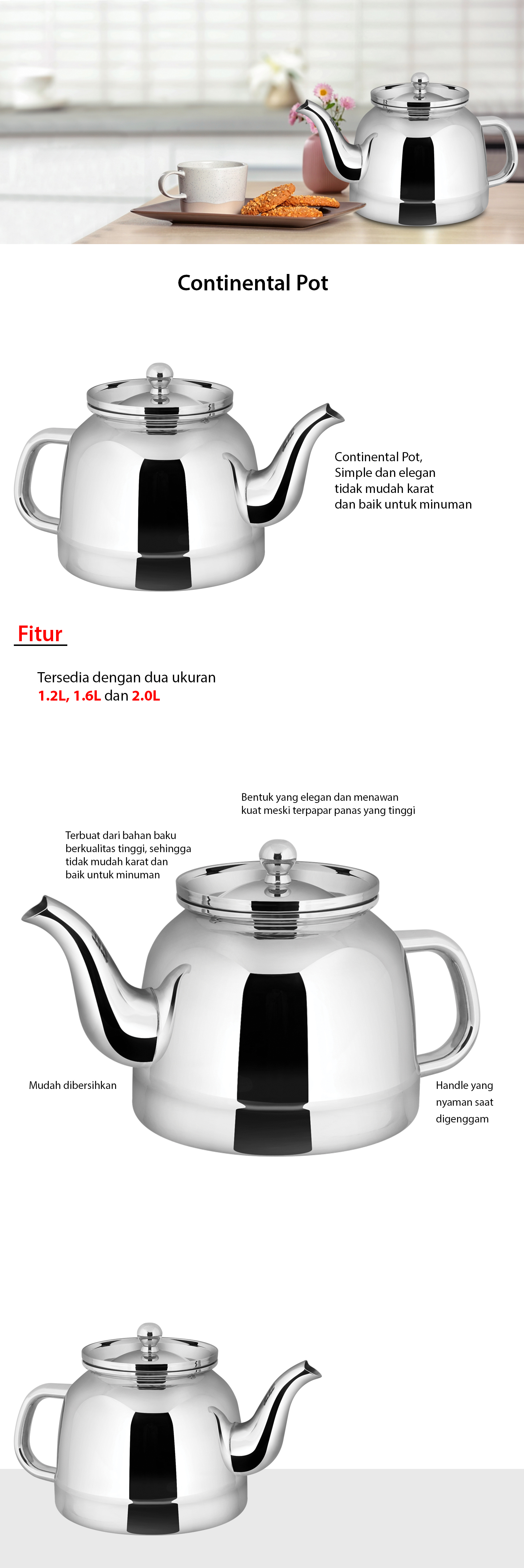 Continental Pot