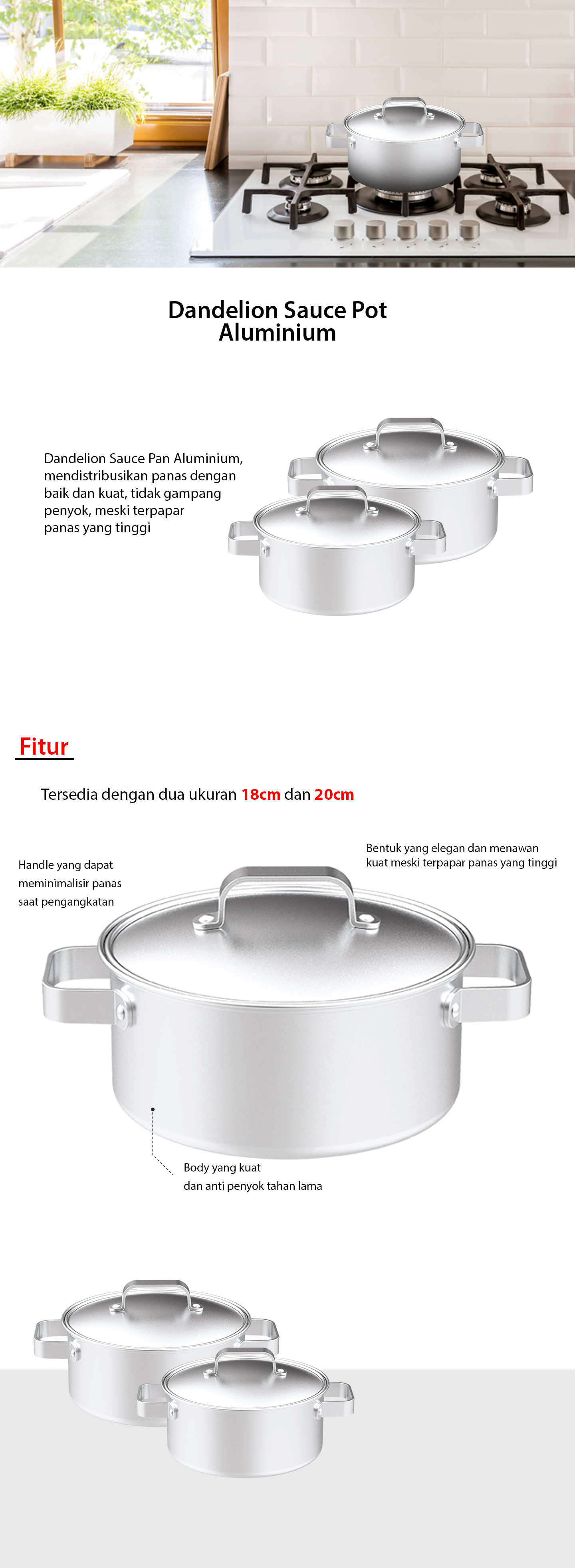Dandelion Sauce Pot