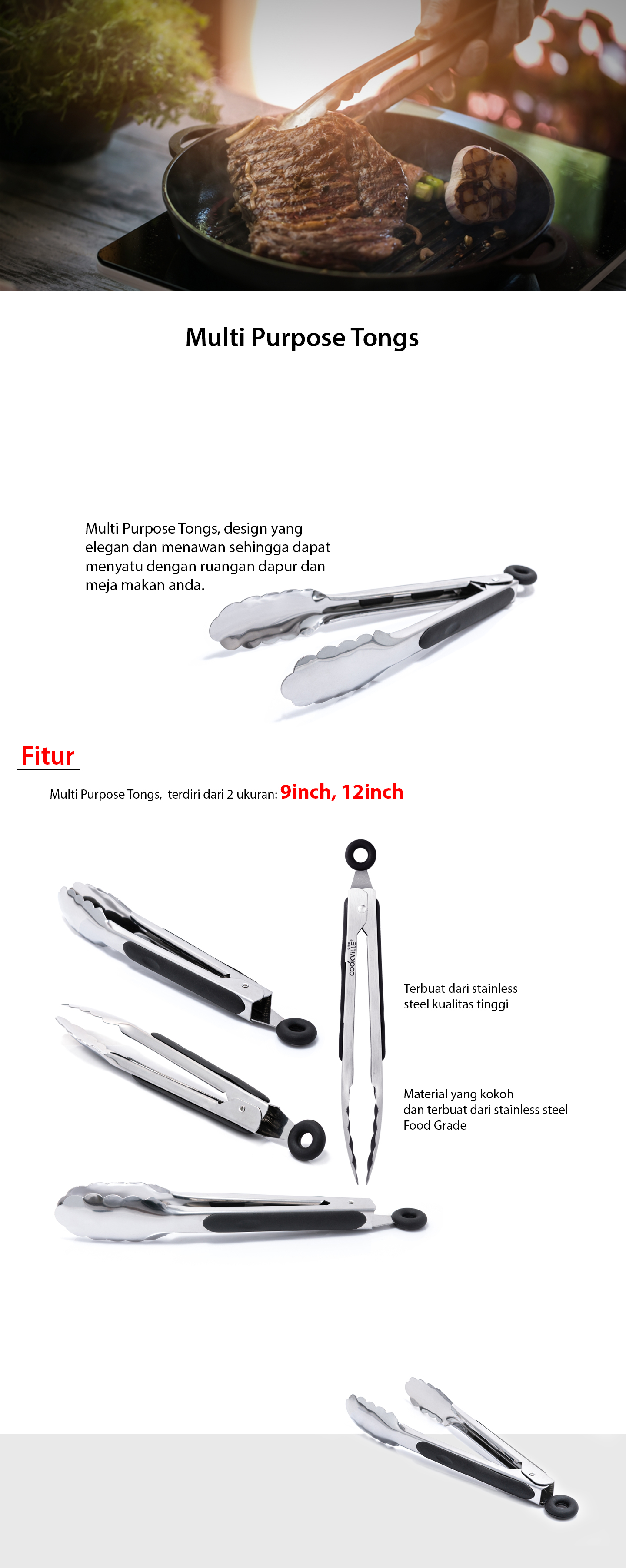 Multi Purpose Tong